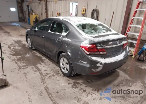 2013 Honda Civic Lx from USA, damaged, VIN 2HGFB2F51DH523159